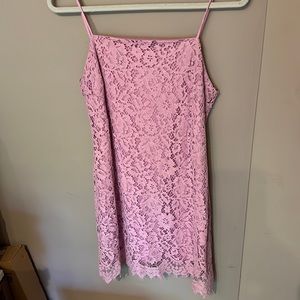 Francesca’s Lilac Lacy Dress